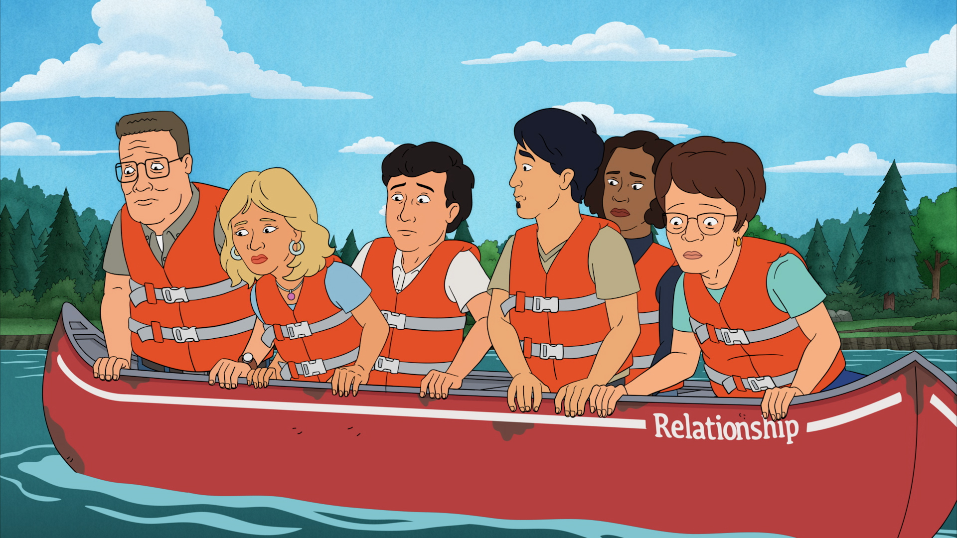 Source-feed image associated with 'King of the Hill' tackles electric cars, menopause and young love in season 15