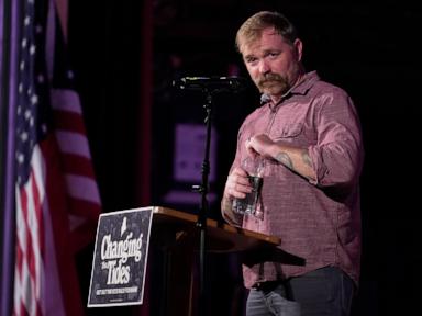Source-feed image associated with Graham Platner to hold Maine rally with Rep. Ro Khanna as scandals shake up campaign