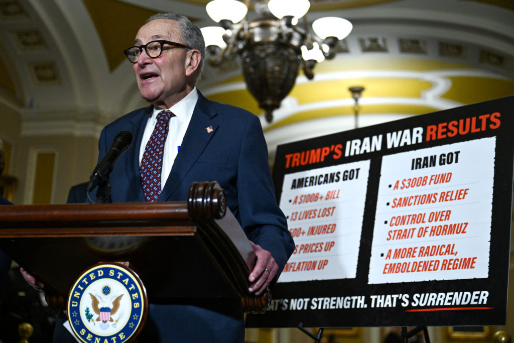 Source-feed image associated with WATCH LIVE: Senate Democrats block $1 trillion annual defense bill in protest over Iran war