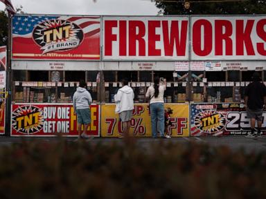 Source-feed image associated with What to know about fireworks and the risk of wildfires this July 4th