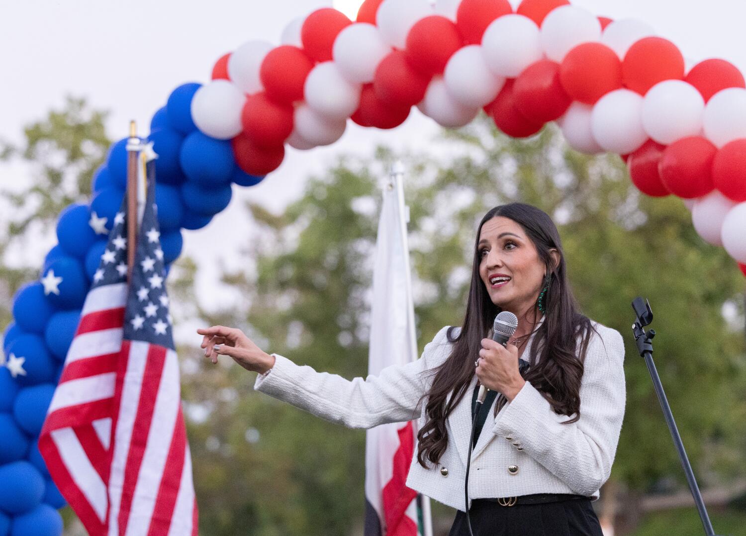 Source-feed image associated with Conservative school board president Sonja Shaw leads in primary for state superintendent