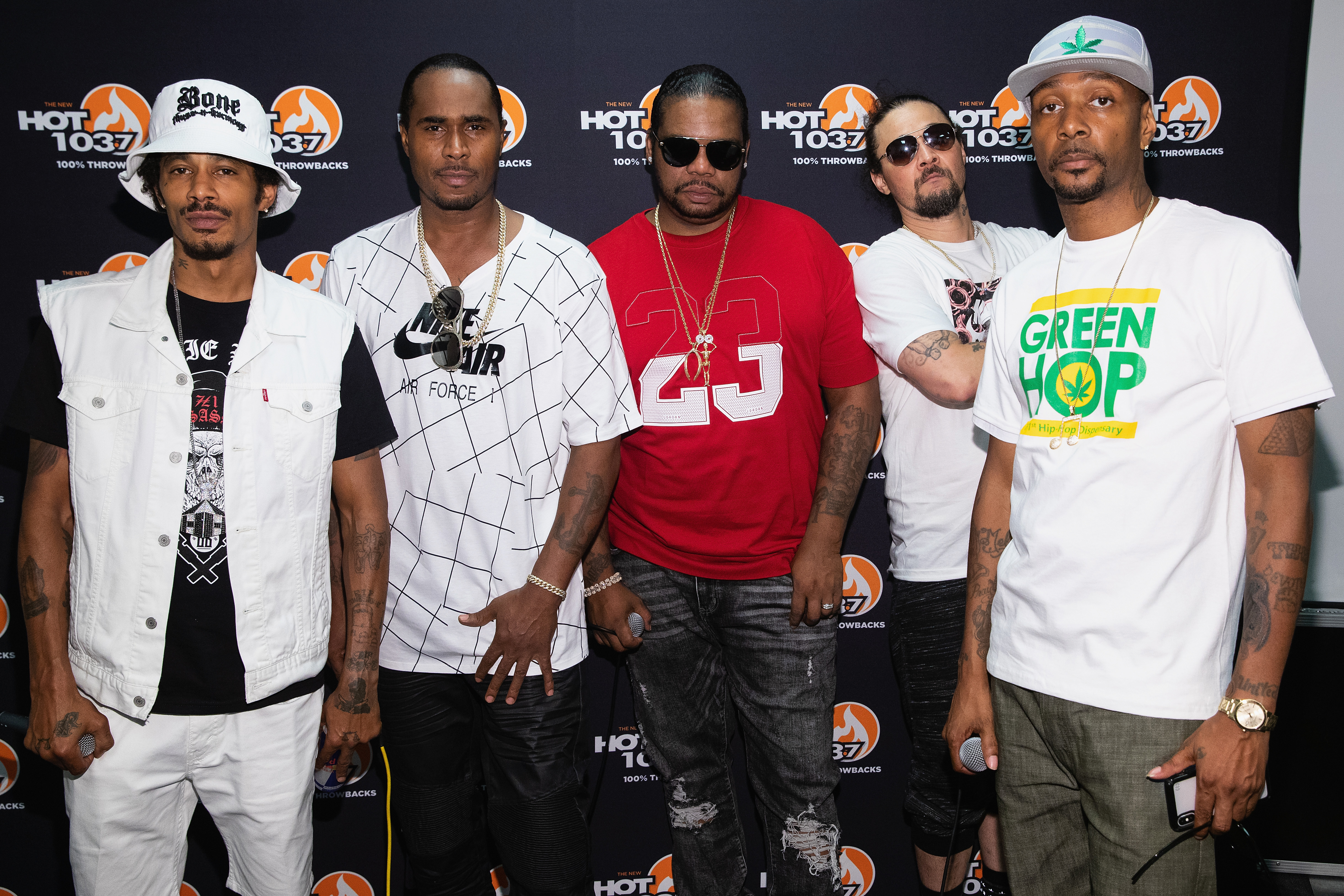 Source-feed image associated with Bone Thugs-n-Harmony Honored With Walk of Fame Star: ‘Anybody Harmonizing, Rapping Fast, People Know Where That Came From’
