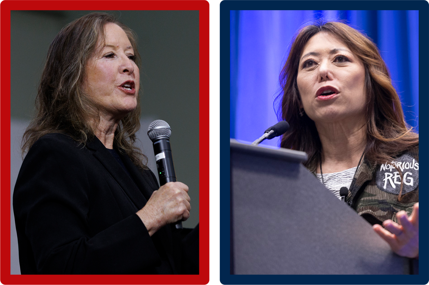 Source-feed image associated with Democrat Fiona Ma, Republican Gloria Romero to face off in race for lieutenant governor
