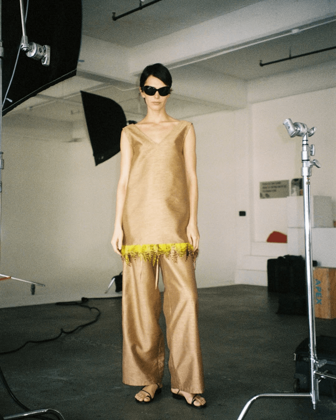 Source-feed image associated with How to Style Taffeta Pants for Summer 2026