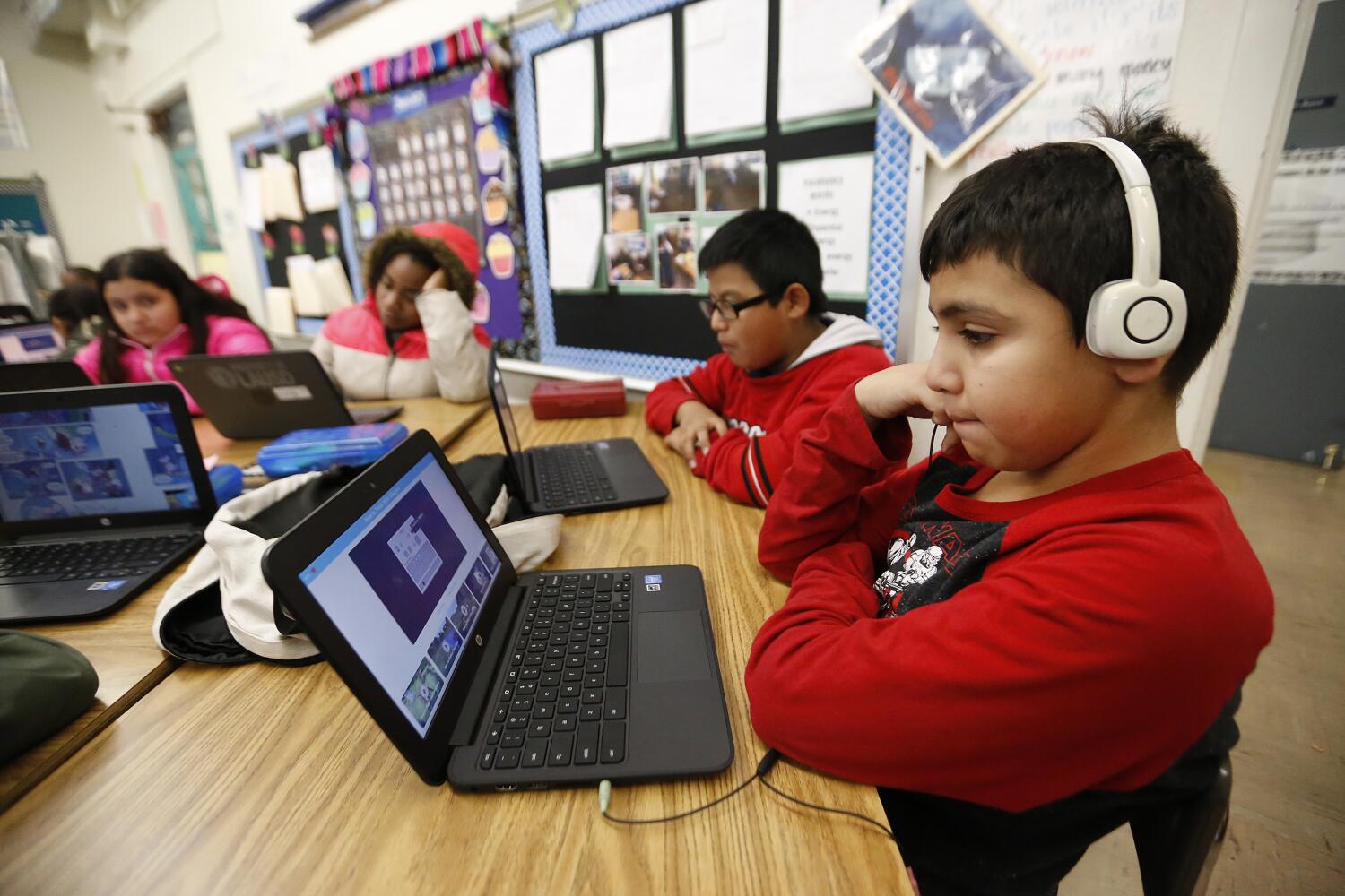 Source-feed image associated with LAUSD bans screen time before the second grade, marking one of nation's strictest policies