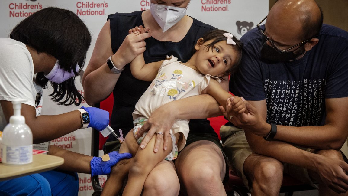 Image from linked report: RFK Jr.'s CDC isn’t letting states order COVID-19 shots for kids, blocking access