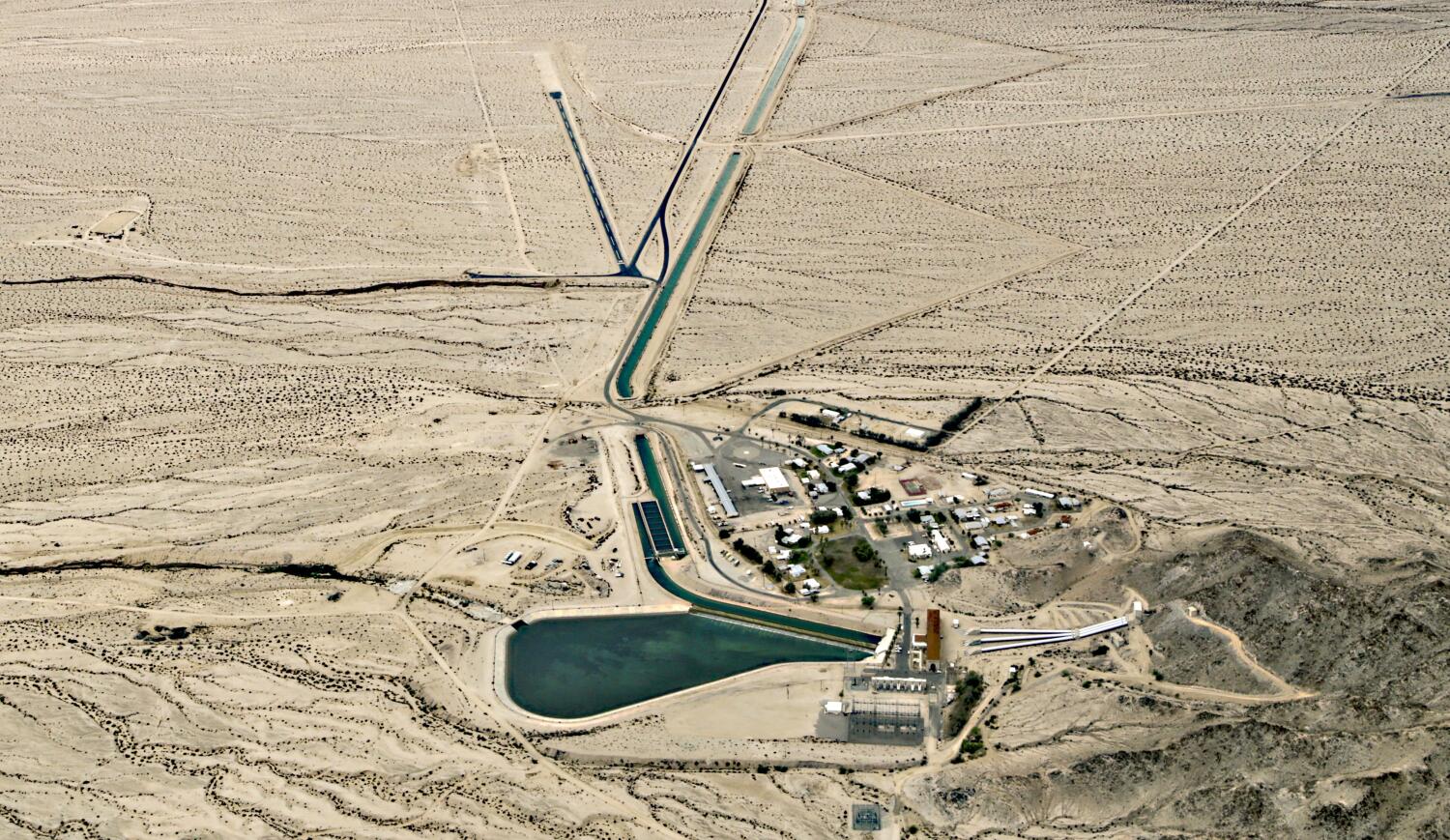 Source-feed image associated with Man found dead in intake pond at Mojave Desert water plant. Who he is, how he got there is a mystery