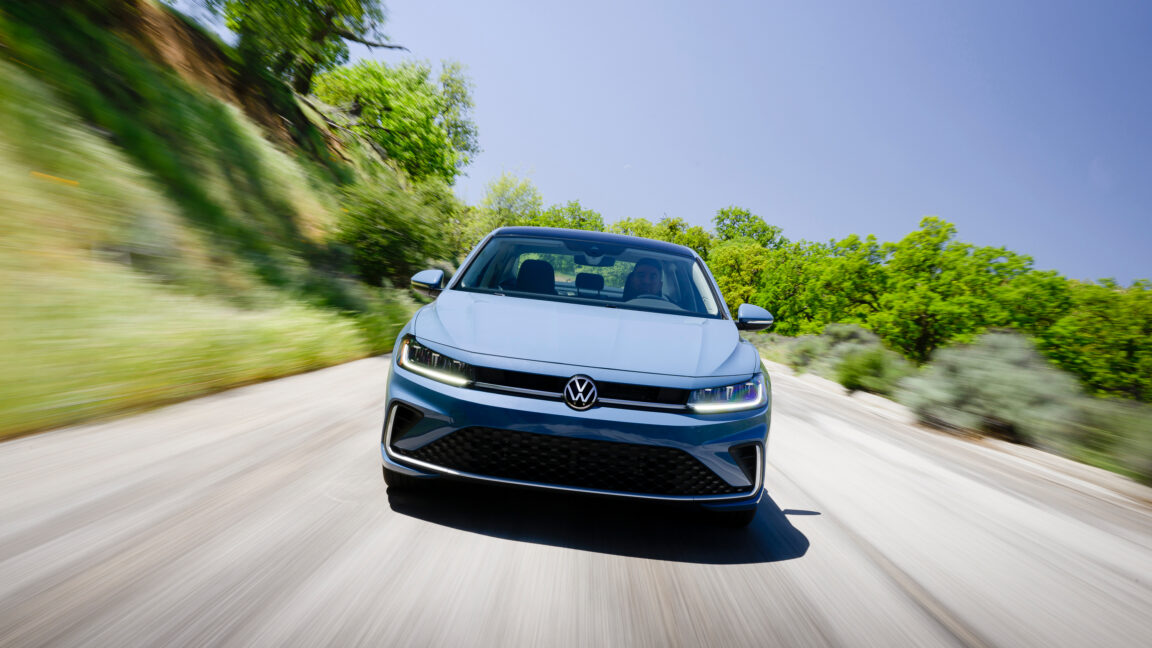 Source-feed image associated with 2026 Volkswagen Jetta Sport: The cheap car isn't completely extinct yet