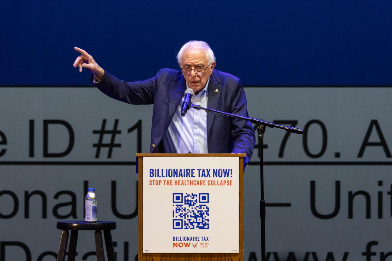 Source-feed image associated with Instead of uniting the left, California's billionaire tax measure has split Democratic allies