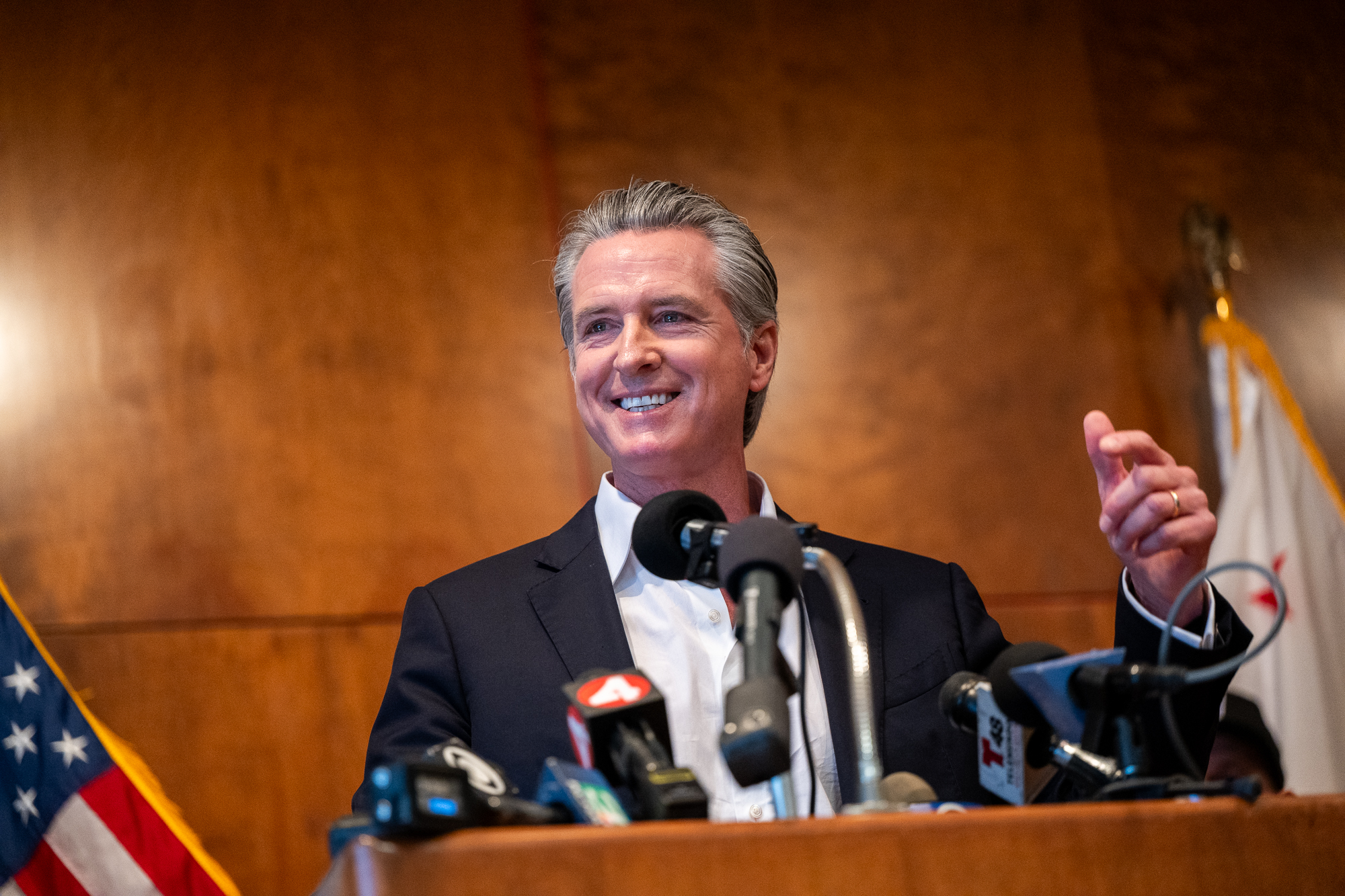 Source-feed image associated with Newsom, Lawmakers Reach Last-Minute Deal on Wildfire Fallout