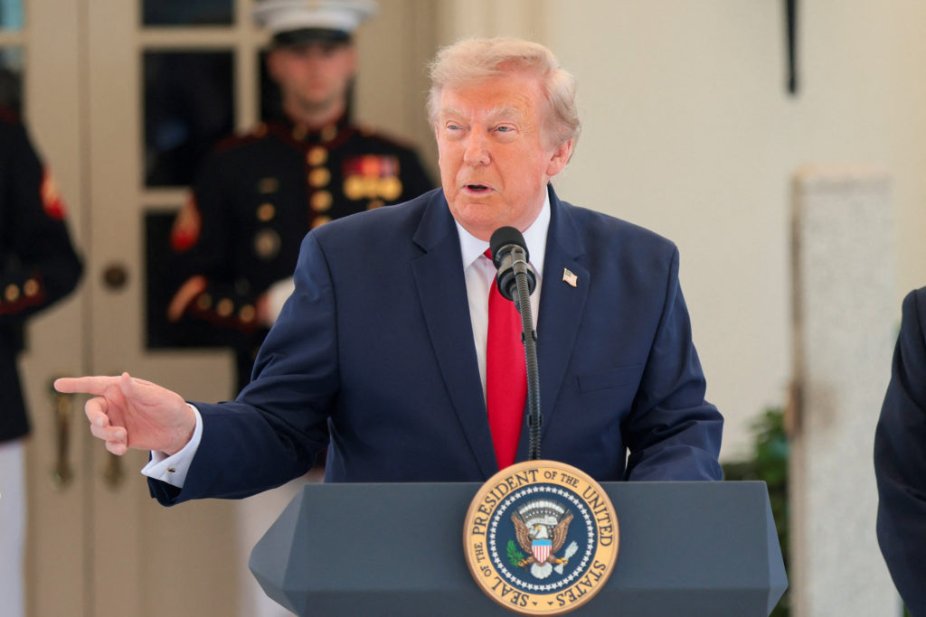 Source-feed image associated with News Wrap: Judge says Trump's lawsuit against IRS filed for 'improper purpose'