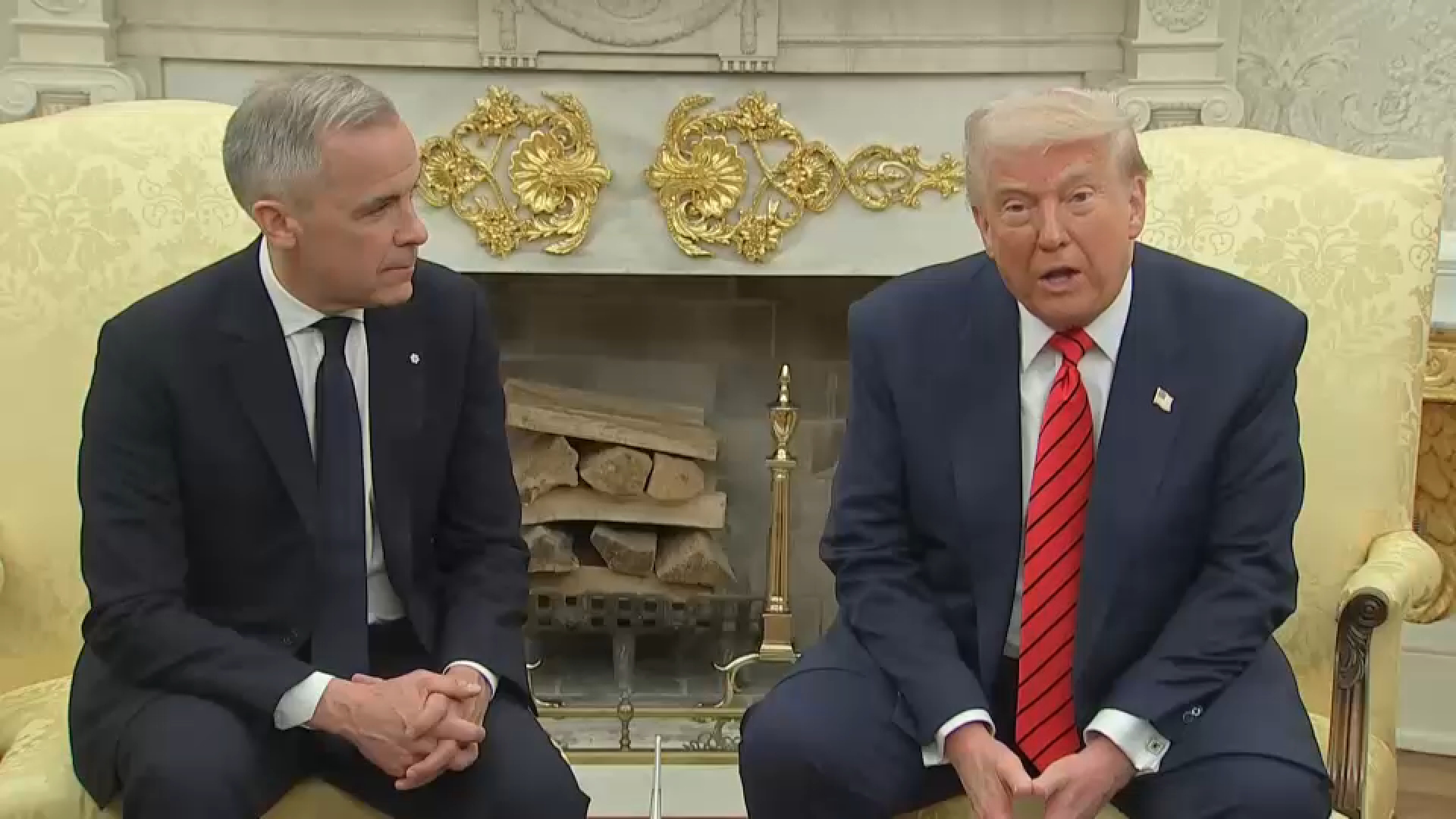 Source-feed image associated with Trump slaps additional 50% tariff on certain Canadian goods