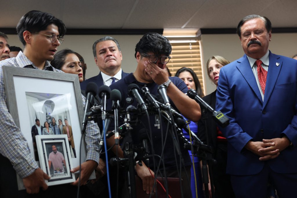 Source-feed image associated with ICE agent kills Mexican immigrant in Houston in latest deadly enforcement encounter