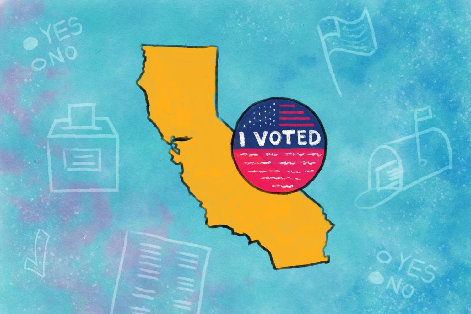 Source-feed image associated with What's on Tuesday's ballot in California? A rundown of state, L.A. elections