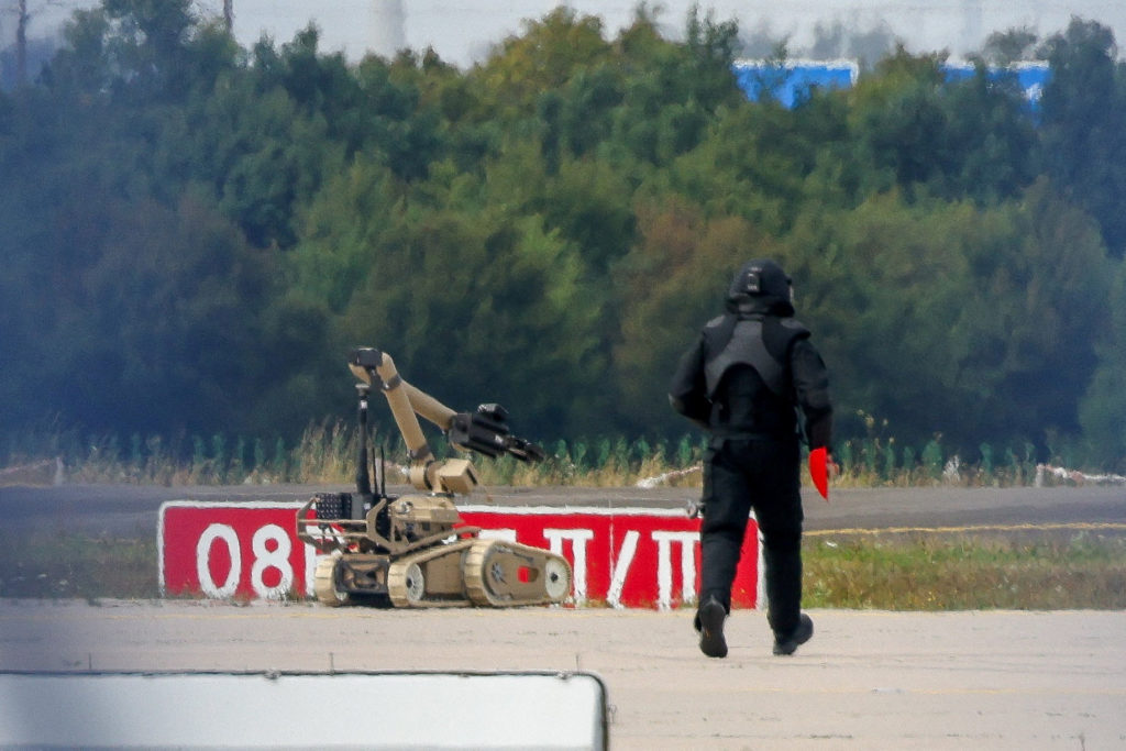 Source-feed image associated with Germany blames Russia for attempted drone attack at Leipzig airport
