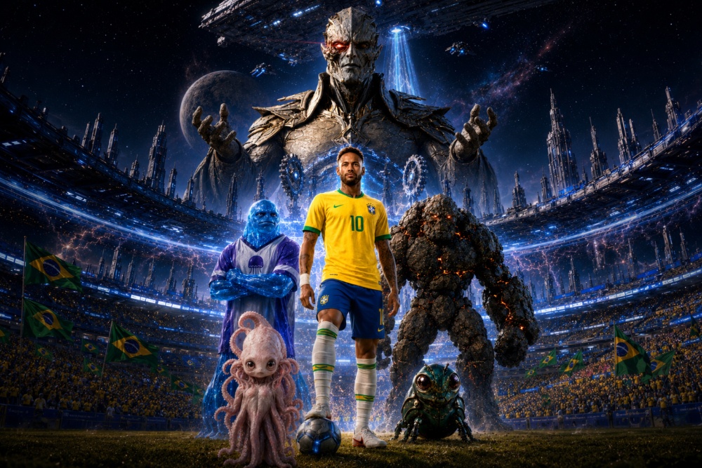 Source-feed image associated with Neymar Jr. Partners With FlareFlow on 16-Title AI Microdrama Franchise