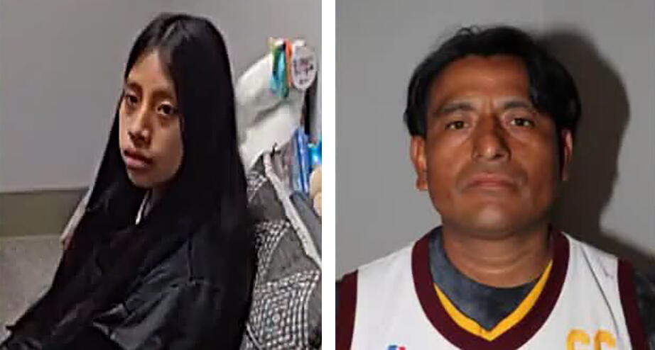 Source-feed image associated with Amber Alert is issued for girl, 14, and fugitive father after baby found dead
