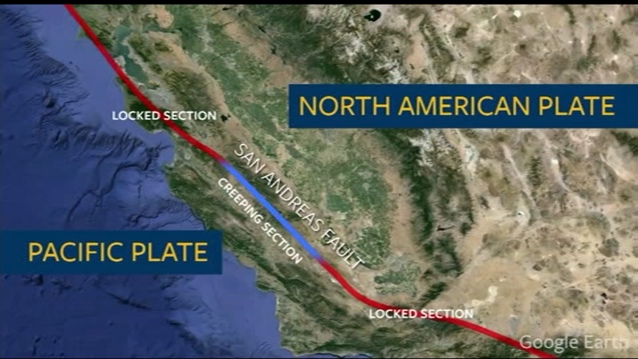 Source-feed image associated with New research finds San Andreas Fault is slipping faster than previously thought