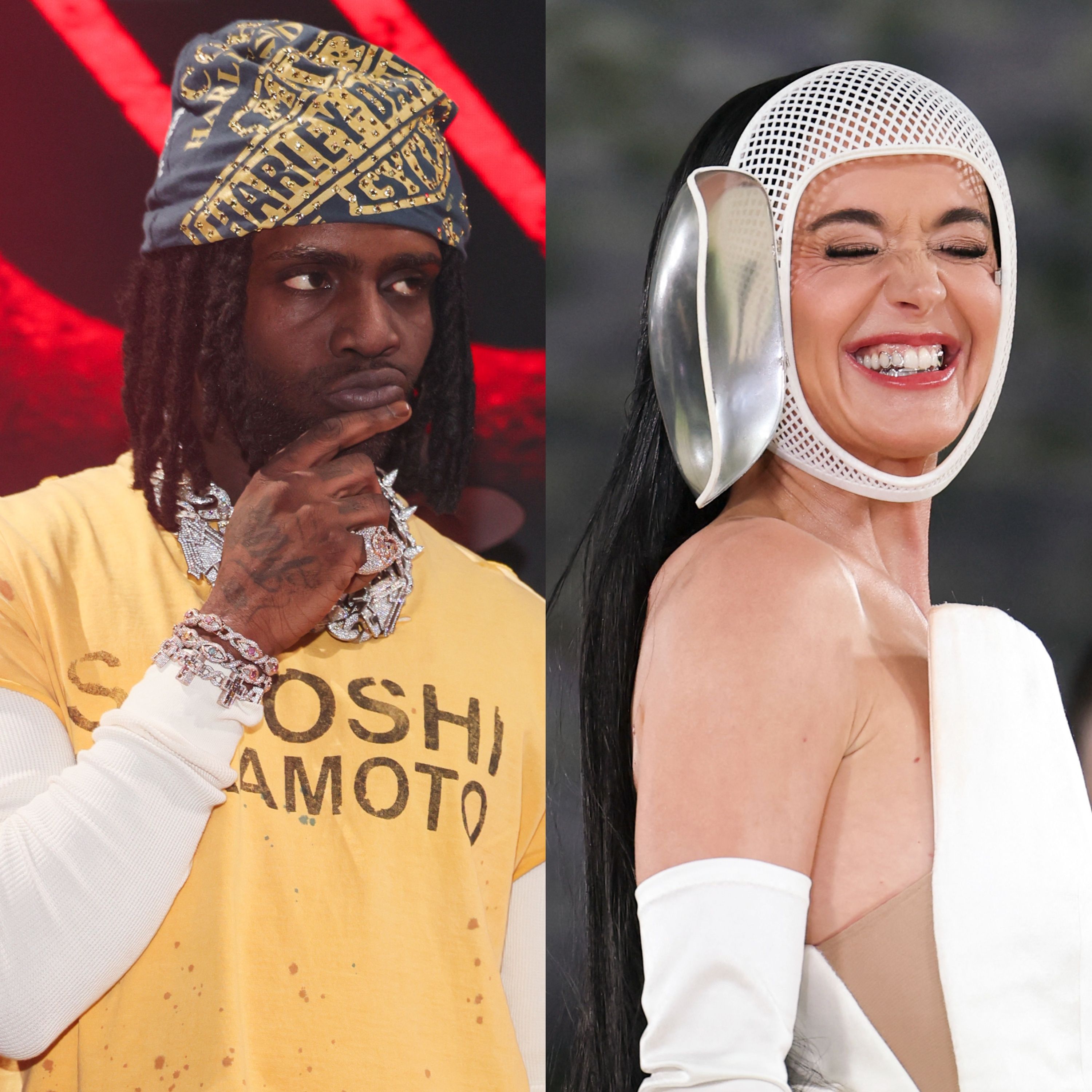 Source-feed image associated with Chief Keef and Katy Perry Work It Out on the Remix