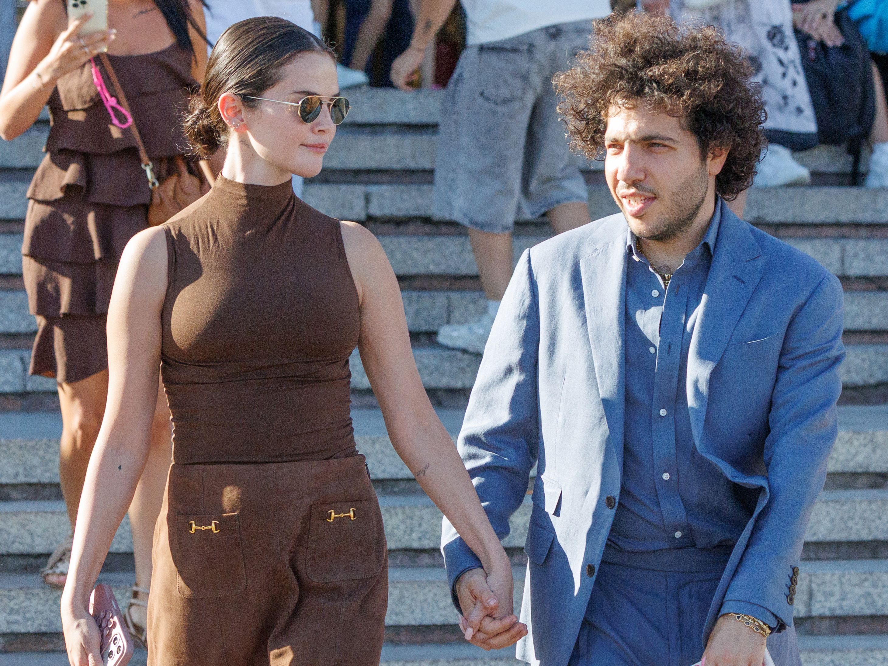 Source-feed image associated with Selena Gomez and Benny Blanco Are Ready for Cozy Season