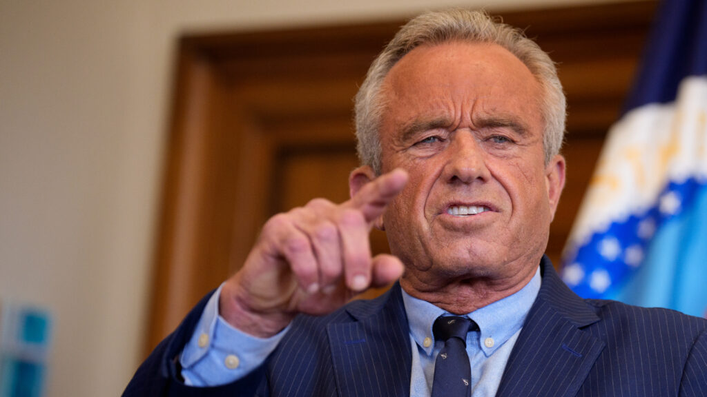 Source-feed image associated with STAT+: RFK Jr. returns to his roots