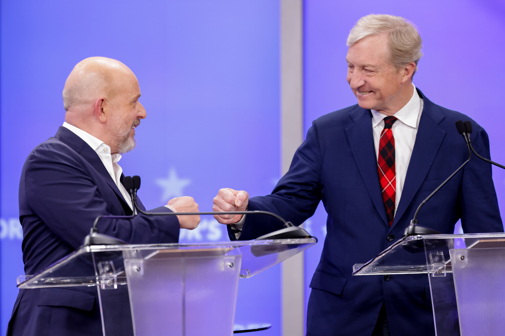 Source-feed image associated with Steve Hilton Edges Out Tom Steyer for Second Spot in California Governor Election