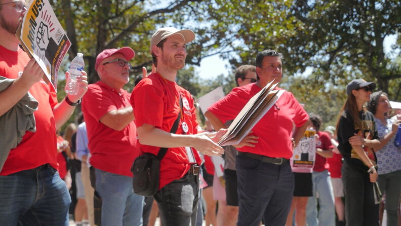 Source-feed image associated with USC faculty vote to unionize as the university makes another legal challenge