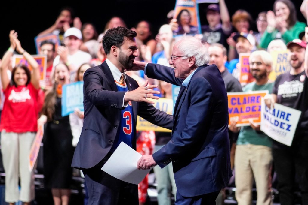 Source-feed image associated with Progressive victories signal mood of some Democratic voters ahead of midterms