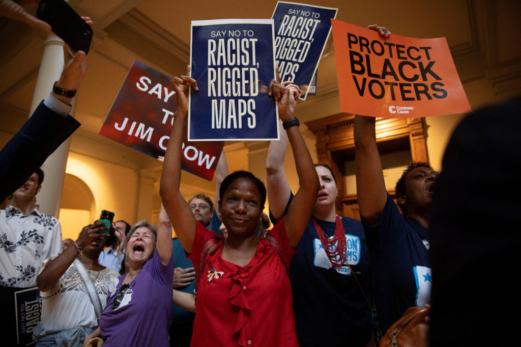 Source-feed image associated with Georgia Republican legislative leaders reject governor's call for 2028 redistricting