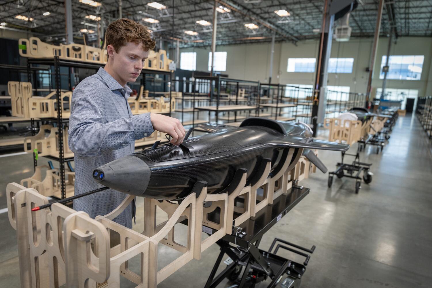 Source-feed image associated with Value of Huntington Beach defense tech startup balloons to $1.8 billion