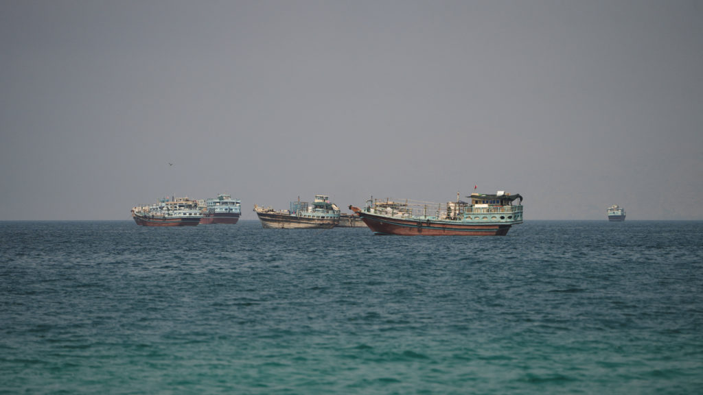 Source-feed image associated with Iran says it plans to announce a new 'exclusion zone' near the Strait of Hormuz
