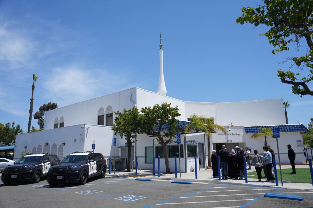 Source-feed image associated with Teen who recorded San Diego mosque shooting livestream has been charged with murder, DA says