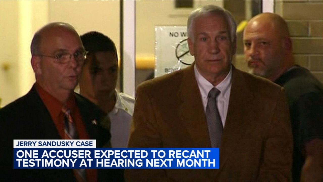 Source-feed image associated with Accuser of former Penn State football coach Jerry Sandusky expected to recant testimony