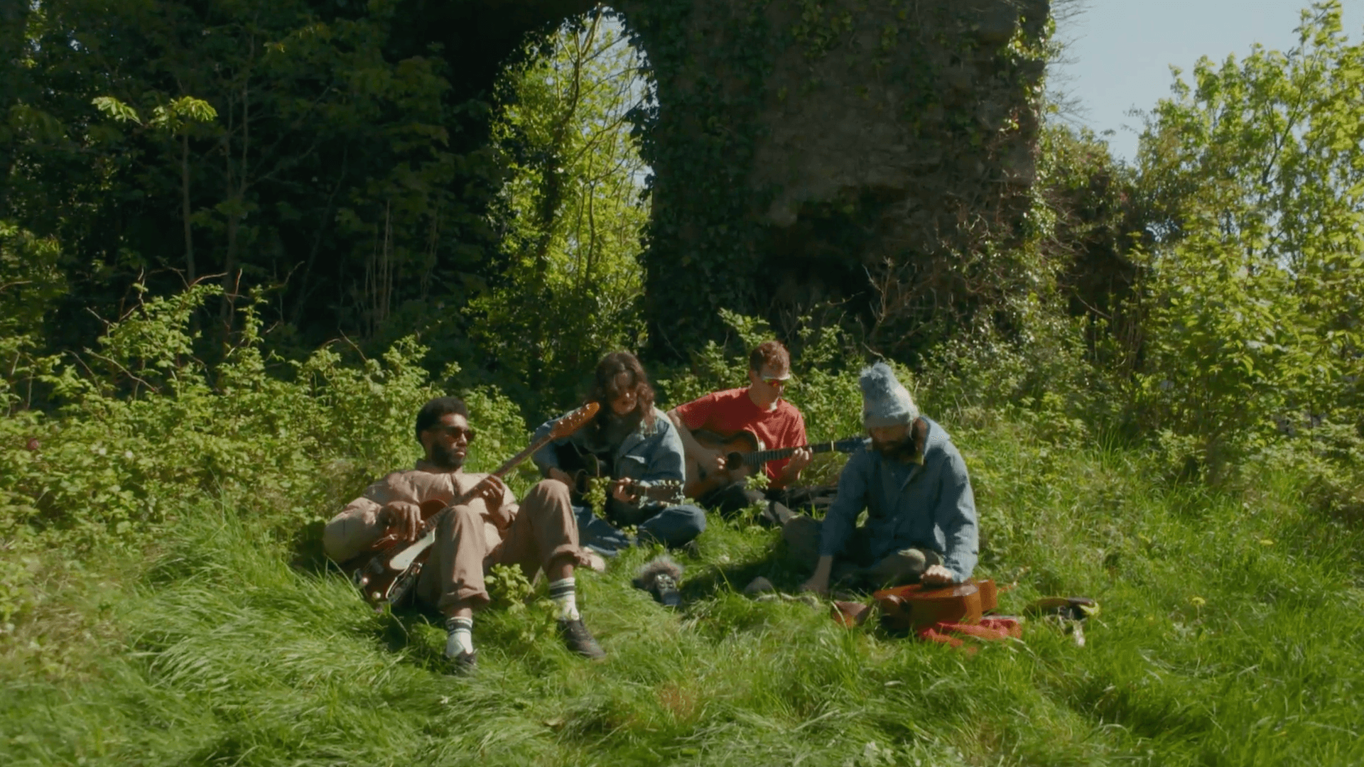 Source-feed image associated with Watch Big Thief Debut Three Songs in an Irish Field