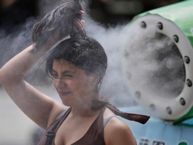 Source-feed image associated with Global heat stuck on high. Scientists say August was Earth's hottest month they've measured.
