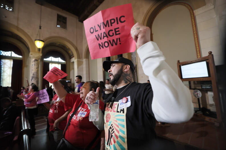 Source-feed image associated with LA City Council delays minimum wage increases for tourism workers