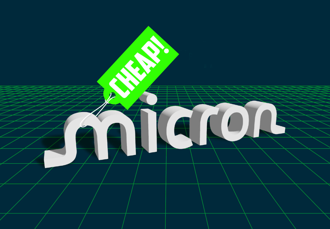 Source-feed image associated with Micron’s stock is still dirt cheap. Some analysts say that’s about to change.