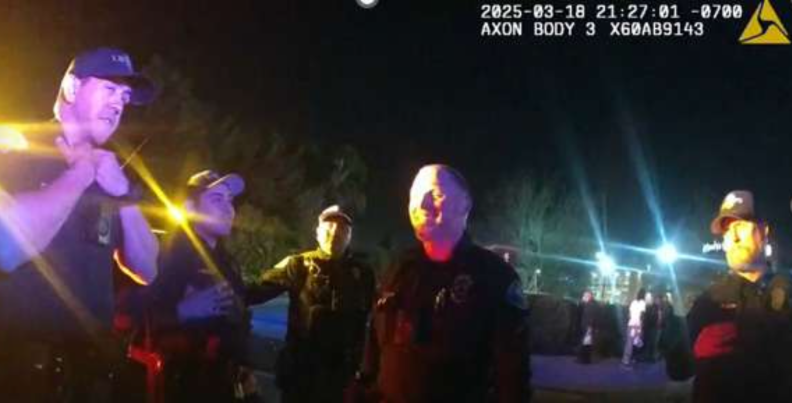 Image from linked report: LA prosecutors didn't know a Long Beach cop had a battery conviction. He now works for Burbank