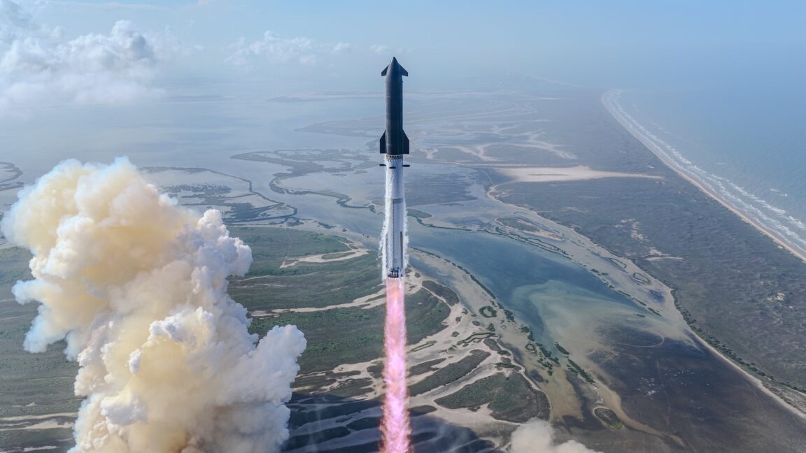 Source-feed image associated with SpaceX is set to acquire 130,000 acres of marshland in southern Louisiana