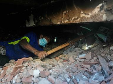 Source-feed image associated with After an earthquake, how long can trapped victims survive?