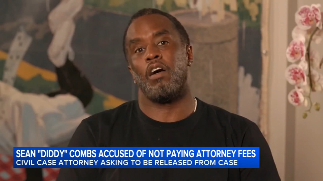 Source-feed image associated with Sean Combs unpaid legal fees: 'Diddy' not paying legal bills, lawyer claims, asks judge to withdraw