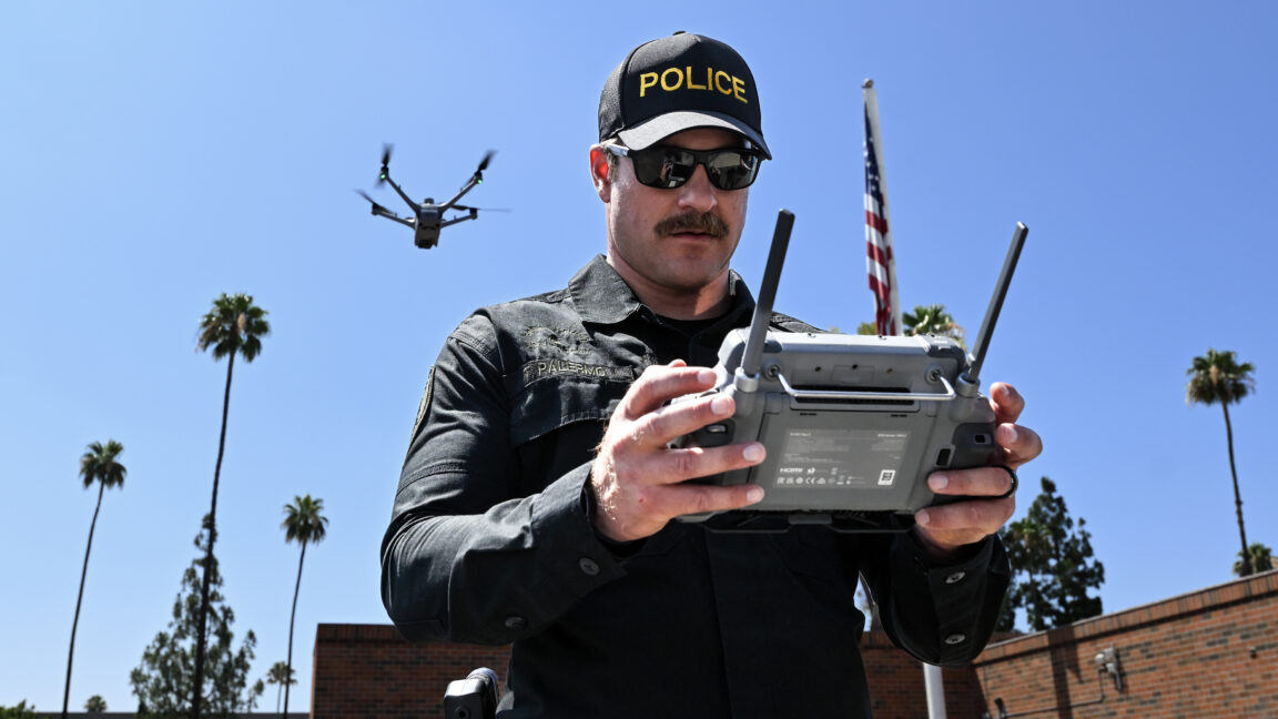 Source-feed image associated with Increased drone surveillance of illegal July 4th fireworks led to $100K fine