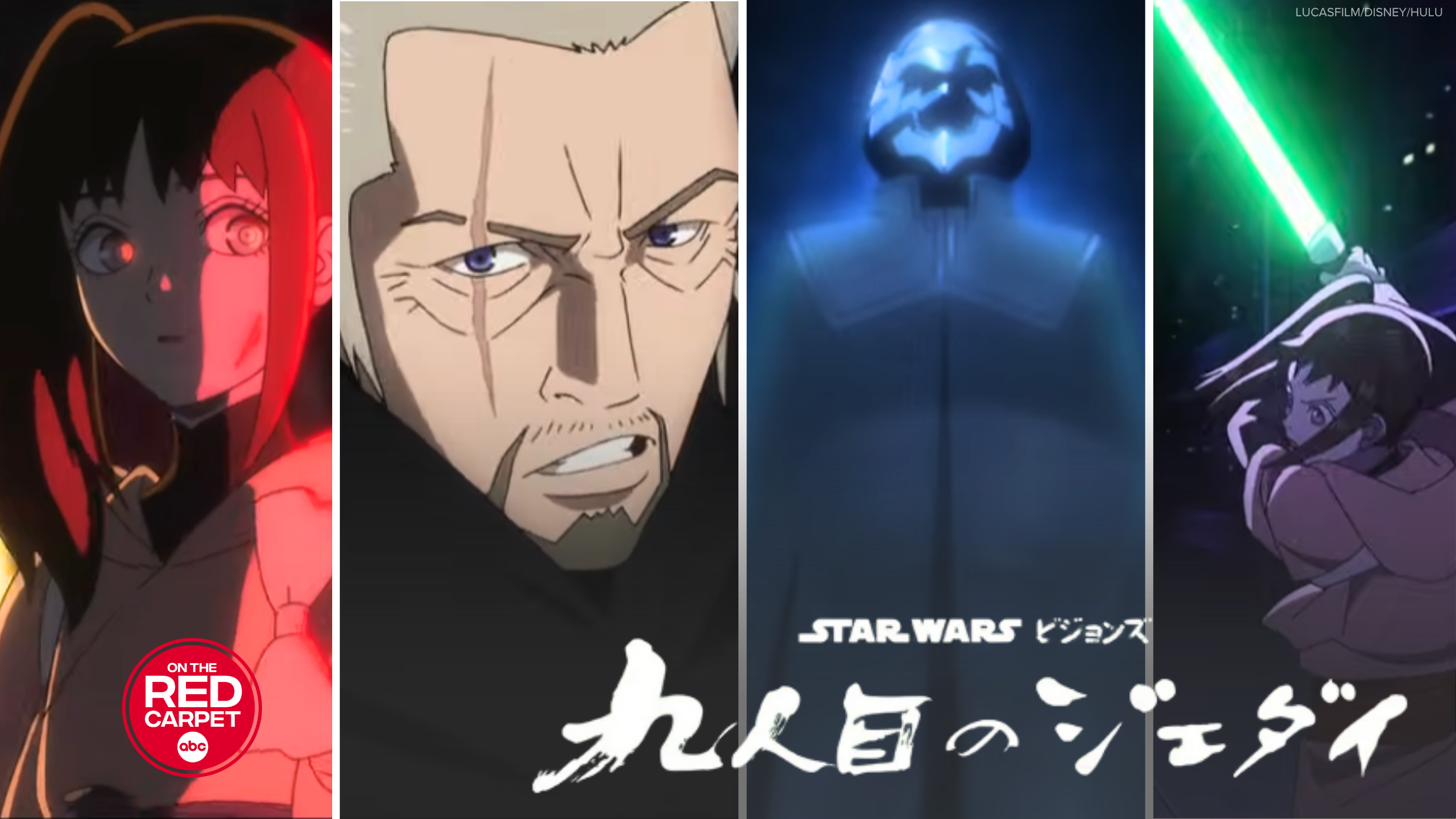 Source-feed image associated with 'Star Wars: Visions Presents - The Ninth Jedi' anime series set for Aug. 5 premiere