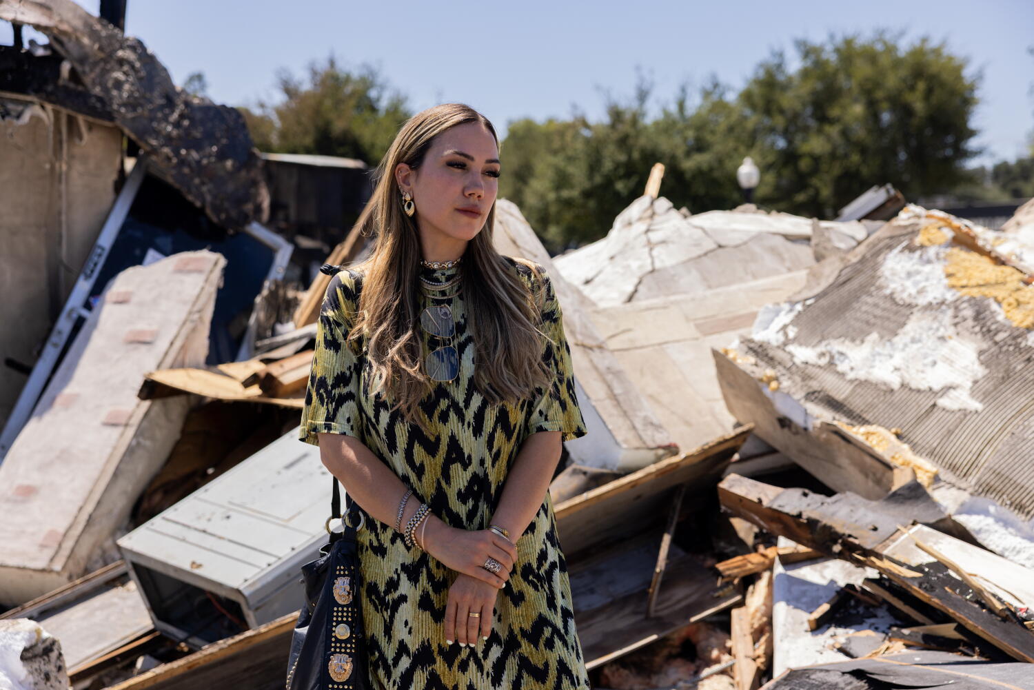 Source-feed image associated with Historic Newhall survived so much calamity. Then a fire ripped out its heart