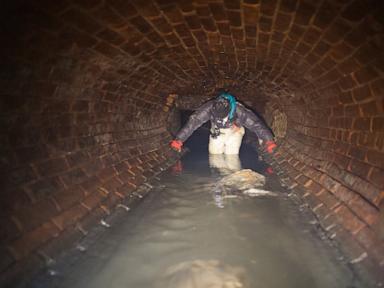 Source-feed image associated with What it's like to go inside New York City's dank, dangerous, bug-filled sewers
