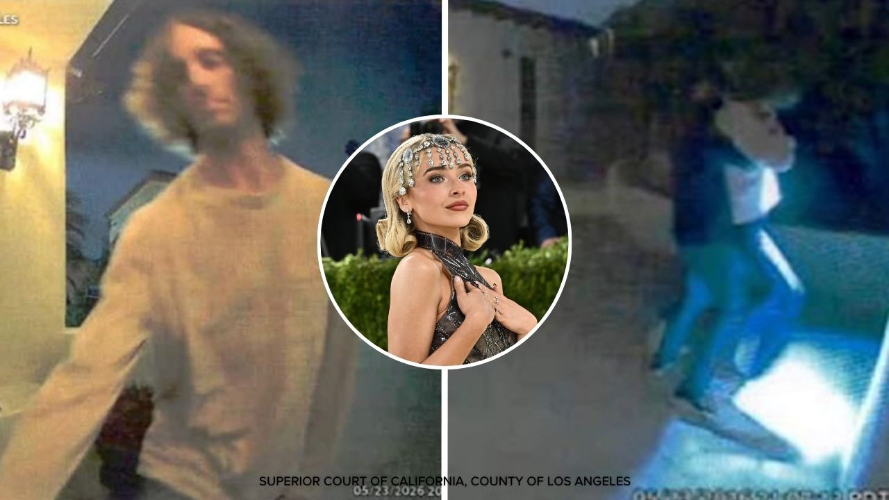 Source-feed image associated with Sabrina Carpenter gets 5-year restraining order against man who kept trying to enter her LA home