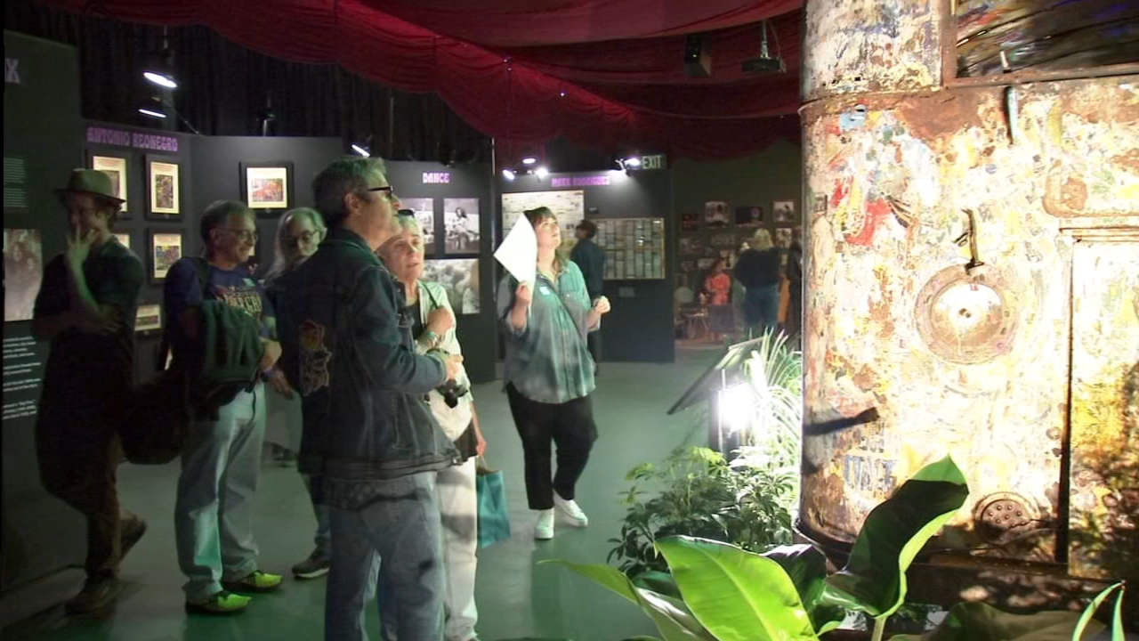 Source-feed image associated with Exhibit paying tribute to iconic Grateful Dead opens in SF's Golden Gate Park: Here's a look