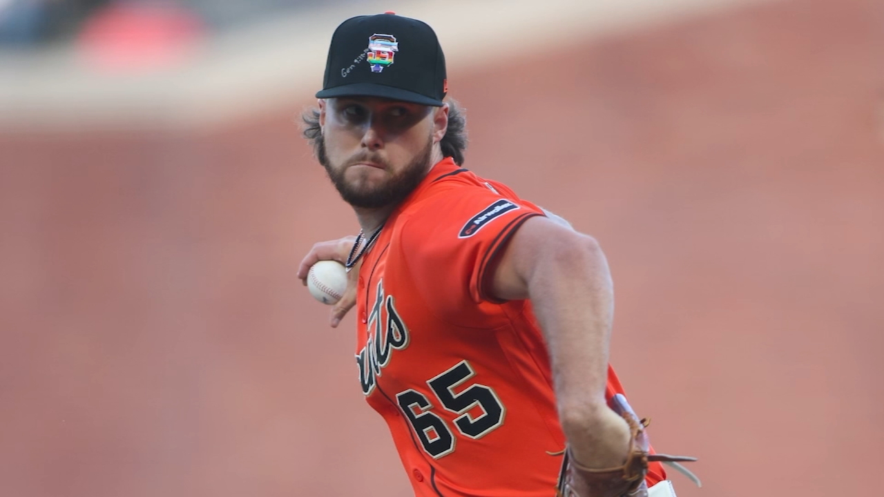 Source-feed image associated with SF Giants players draw backlash after writing Bible verses on Pride Night caps