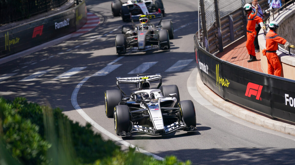 Source-feed image associated with F1 in Monaco: Finally, the cars were flat-out in qualifying