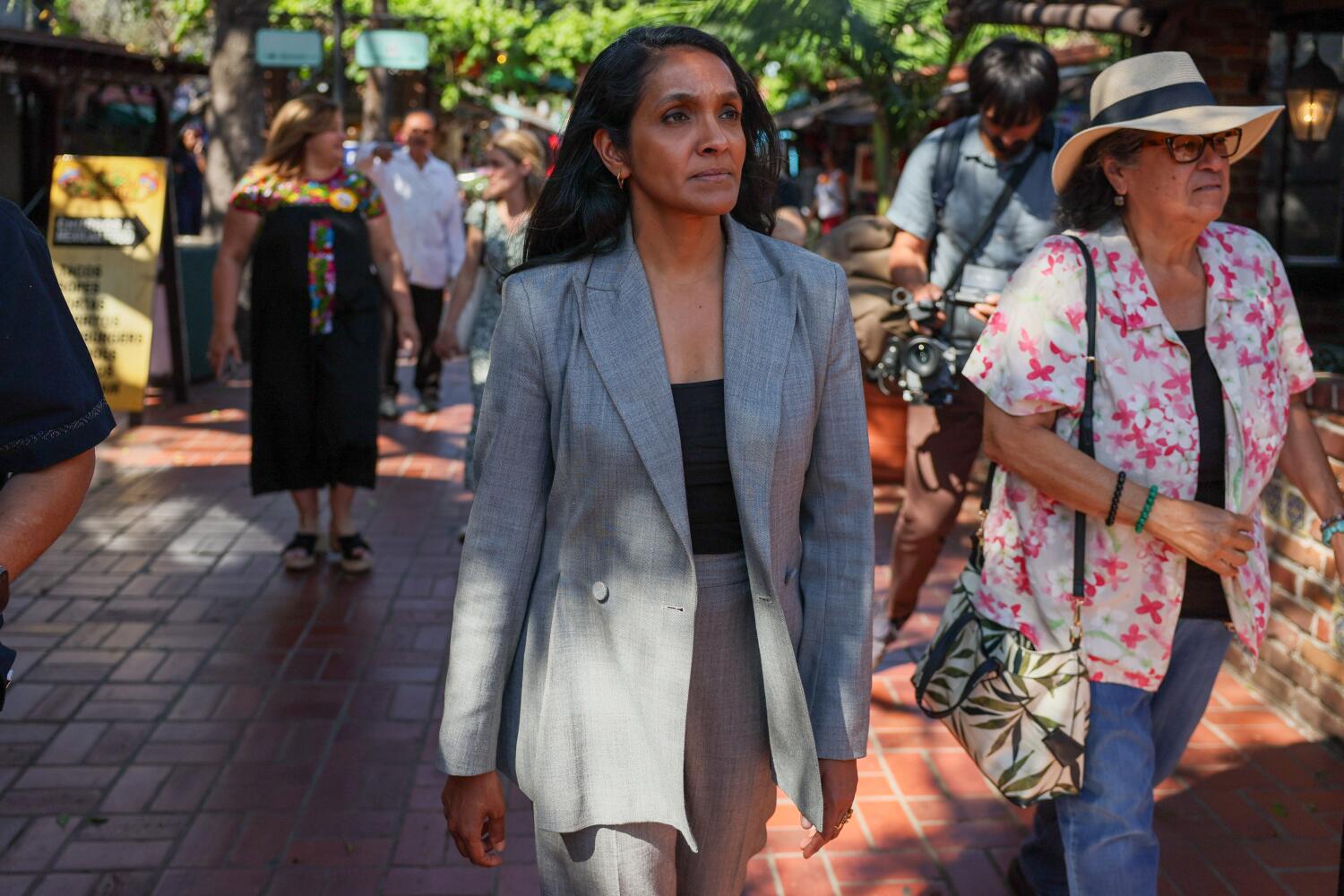 Source-feed image associated with Raman says she's running for mayor because L.A. is headed in wrong direction